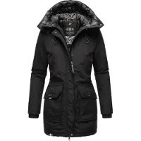 NAVAHOO Veste d’hiver noir / blanc