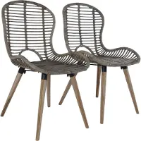 vidaXL Étagères flottantes 2 pcs chêne et blanc 60x23,5x3,8 cm MDF