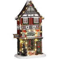 Luville Village de noël miniature magasin de sports d'hiver H28