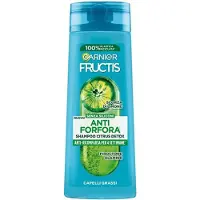 Garnier Fructis Shampooing antipelliculaire pour cheveux gras avec effet nettoyant 250ml