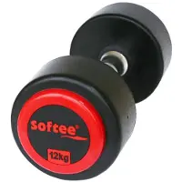 Softee Pro-sport 12kg Dumbbell Noir 12 kg