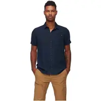 Mammut Alvra Summer Short Sleeve Shirt Bleu XL Homme