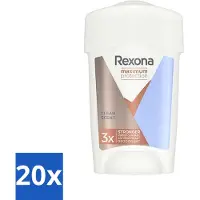 Rexona - Déodorant Stick - Femme Protection Maximale Senteur Propre - Antiperspirant - 45 ml - paquet économique - 20 pièces