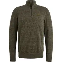 PME Legend Regular Fit Pull-over TiretteVert Dusky, Unicolore