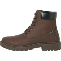 Jack & Jones Bottines à lacets 'JFWTHAMES' brun foncé / noir