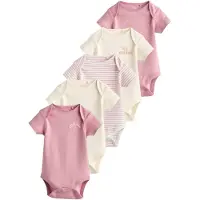 Next Barboteuse / body pitaya / rose ancienne / blanc cassé