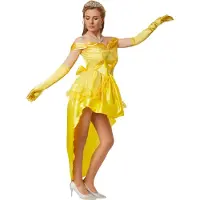 Dressforfun Costume princesse belle - - XL - halloween - carnaval - 301871 - jaune