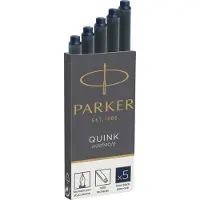 Parker ETUI 5 CART QUINK BLEU NOIR