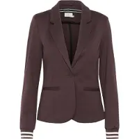 Kaffe Blazer 'Kinnie' chocolat / blanc