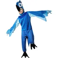 Dressforfun Mignon ara bleu 140 (9-10ans) - déguisement halloween déguisement carnaval déguisement carnaval déguisement carnaval déguisement carnaval - 302476