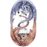 Nemesis Now Crâne Gothic de Nemesis Now - Guardians Of Time Sand Timer - pour Unisexe - Standard - Taille Standard