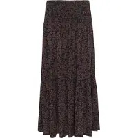 Kaffe Jupe 'Beathe' moka / noir