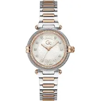 Gc Montre à affichage analogique 'Vogue Cable' or rose / argent