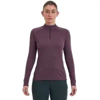 Montane T-shirt manches longues col zippé femme