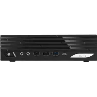MSI H610 i3 14100 (256 Go, 8 Go, Intel Core i3-14100), PC, Noir
