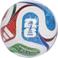 Adidas World Cup League J290 Kids Football Ball Rouge 5