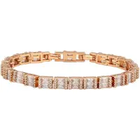 NAEMI Bracelet or / transparent