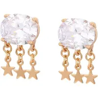 NAEMI Boucles d'oreilles blanc