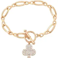 NAEMI Bracelet or / transparent