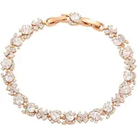 NAEMI Bracelet jaune d'or / transparent