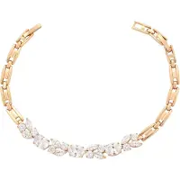 Gaya Bracelet or rose / blanc