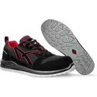 Albatros Chaussures de sécurité CLIFTON LOW S3 SRC 648700 noir/rouge, 41