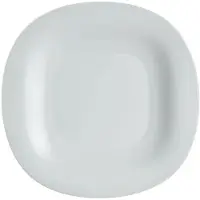 Luminarc Assiette - - Carine - 29.1x27 cm - Gris - Compatible micro-ondes et lave-vaisselle