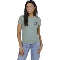 Salty Crew T-shirt à Manches Courtes Fishin Yang Modern