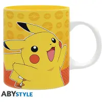 Ginza.se POKEMON - Mug - 320 ml - Comic Strip - subli x2, Tasse, Multicolore, Noir