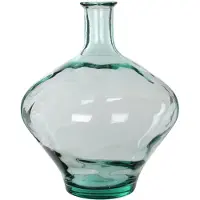 Mica Decorations Vase bouteille Kyara - H46 x Ø38 cm - Verre recyclé - Transparent