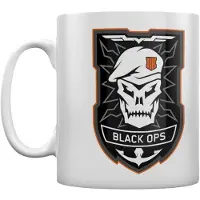 Call of Duty Tasse Black Ops 4 Logo Blanc