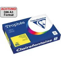 Clairefontaine Jaune soleil A3 Papier couleur 80 g/m² (500 feuilles)