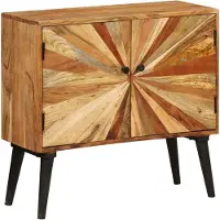 vidaXL Buffet Bois de manguier massif 85x30x75 cm
