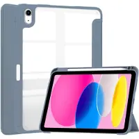 IMoshion Coque tablette rigide Trifold Apple iPad 11 (2025) 11 pouces A16 / iPad 10 (2022) 10.9 pouces - Violet