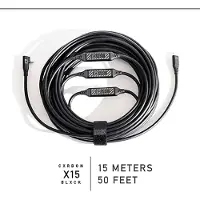 IQwire 50' (15m) USB C To C Right Angle (IQX15) (15 m)