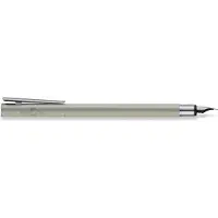 Faber-Castell Porte-plume NEO Slim Acier inoxydable, mat, M (Acier inoxydable mat, Silver)