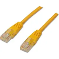 Aisens - rj45 cat.6 utp rj45 patch cord awg24, gelb, 2.0m