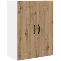 vidaXL Façade de lave-vaisselle Kalmar, chêne Artisan, 60 x 31 x 80 cm