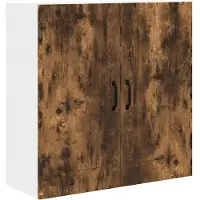 vidaXL Façade pour lave-vaisselle , finition chêne fumé Kalmar, dimensions 80 x 31 x 80 cm
