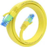 Aisens CABLE RED LATIGUILLO RJ45 CAT.6 UTP AWG26 CCA AMARILLO 2.0M (U/UTP, CAT6, 2 m)