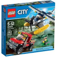 LEGO City Water Plane Chase, Set de construction, 5 ans/ans, 263 pièces