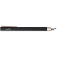 Faber-Castell Porte-foulard NEO Slim métal, noir/ros', M (Argent, Noir, Or rose, 1 x)