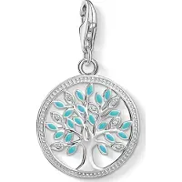 Thomas Sabo Pendentif 'Tree of Love' aqua / argent