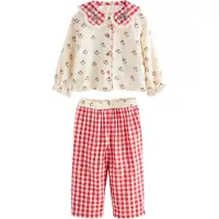 Next Pyjama bleu clair / rouge / blanc