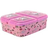 Stor Kuromi Multi-Lunchbox for Kids with 3 Compartments