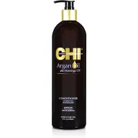 CHI Argan Oil Conditioner après-shampoing nourrissant pour cheveux secs et abîmés 739 ml