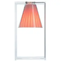 Kartell Lampe de Table , Rose / rosé, Salon / séjour, Plastique