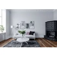 By Rydens Lampe sur pied Rina blanc