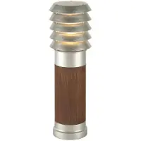 Franssen Lampe de terrasse en zinc Selhalm mit Holz