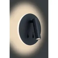 ANTIDARK Applique Murale , Noir, Chambre à coucher, Aluminium